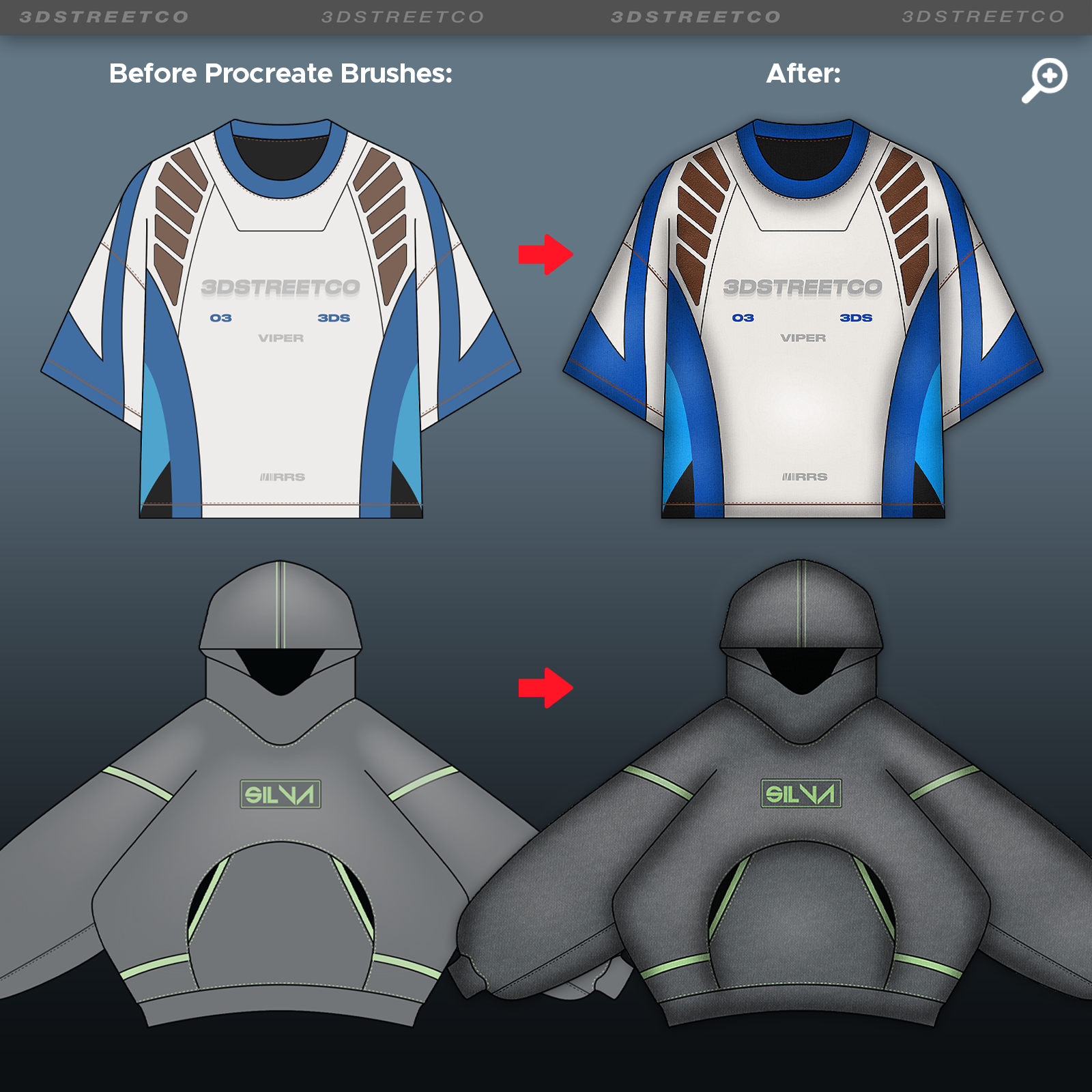 Procreate Complete Clothing Design Bundle