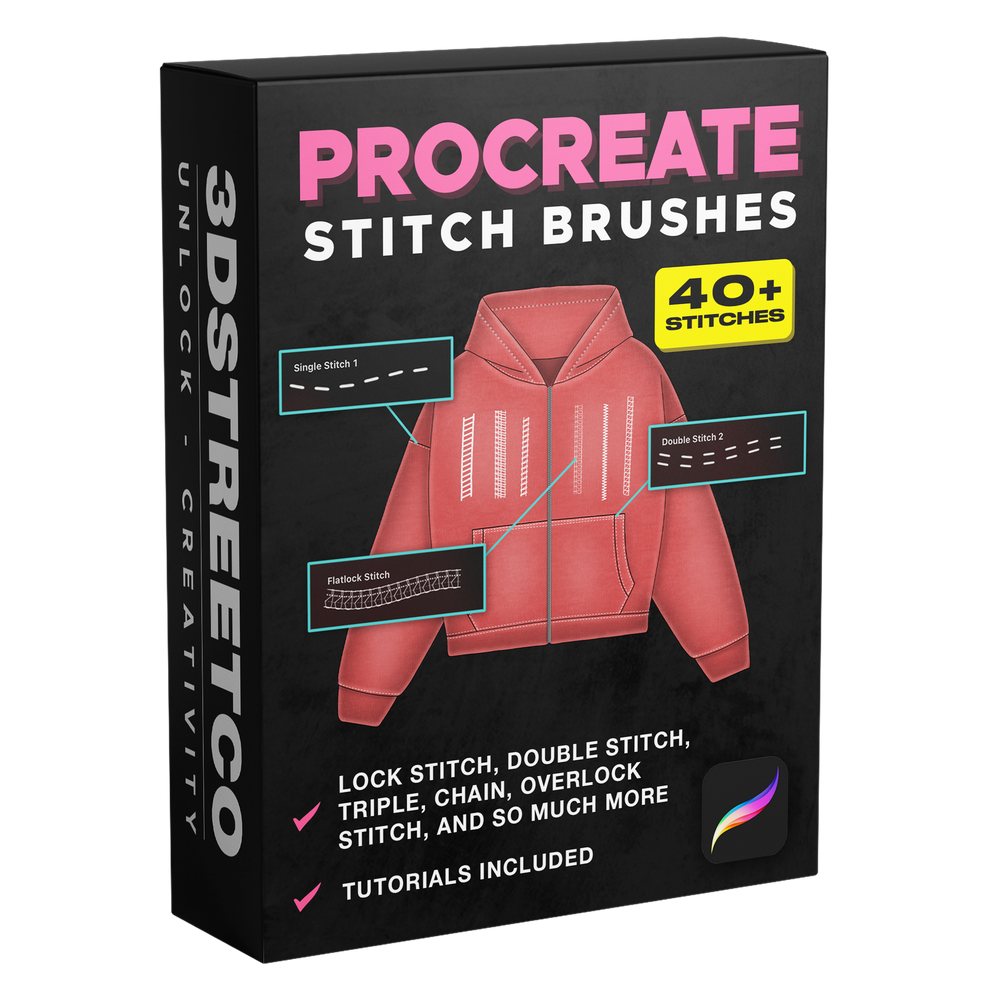 Procreate Stitch Brushes