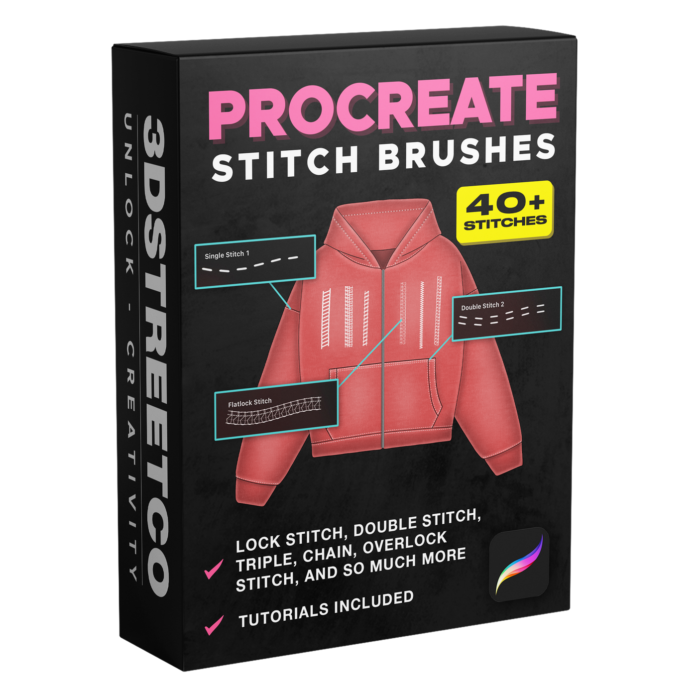 Procreate Stitch Brushes