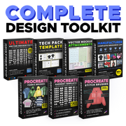 Complete Design Toolkit: Vector & Procreate Assets
