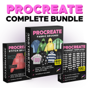 Procreate Complete Clothing Design Bundle