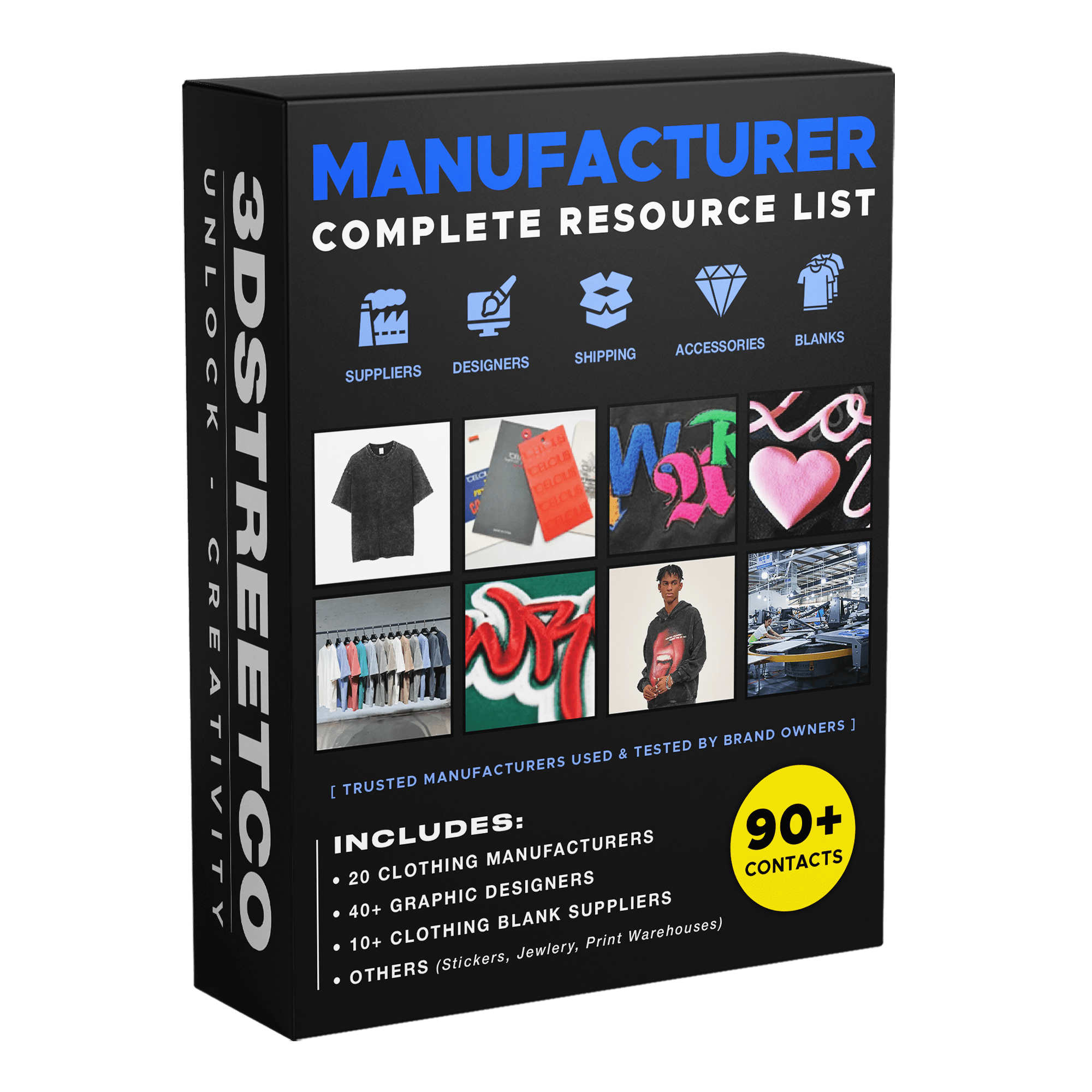 Premium Manufacturer Complete Resource List - 3DStreetCo