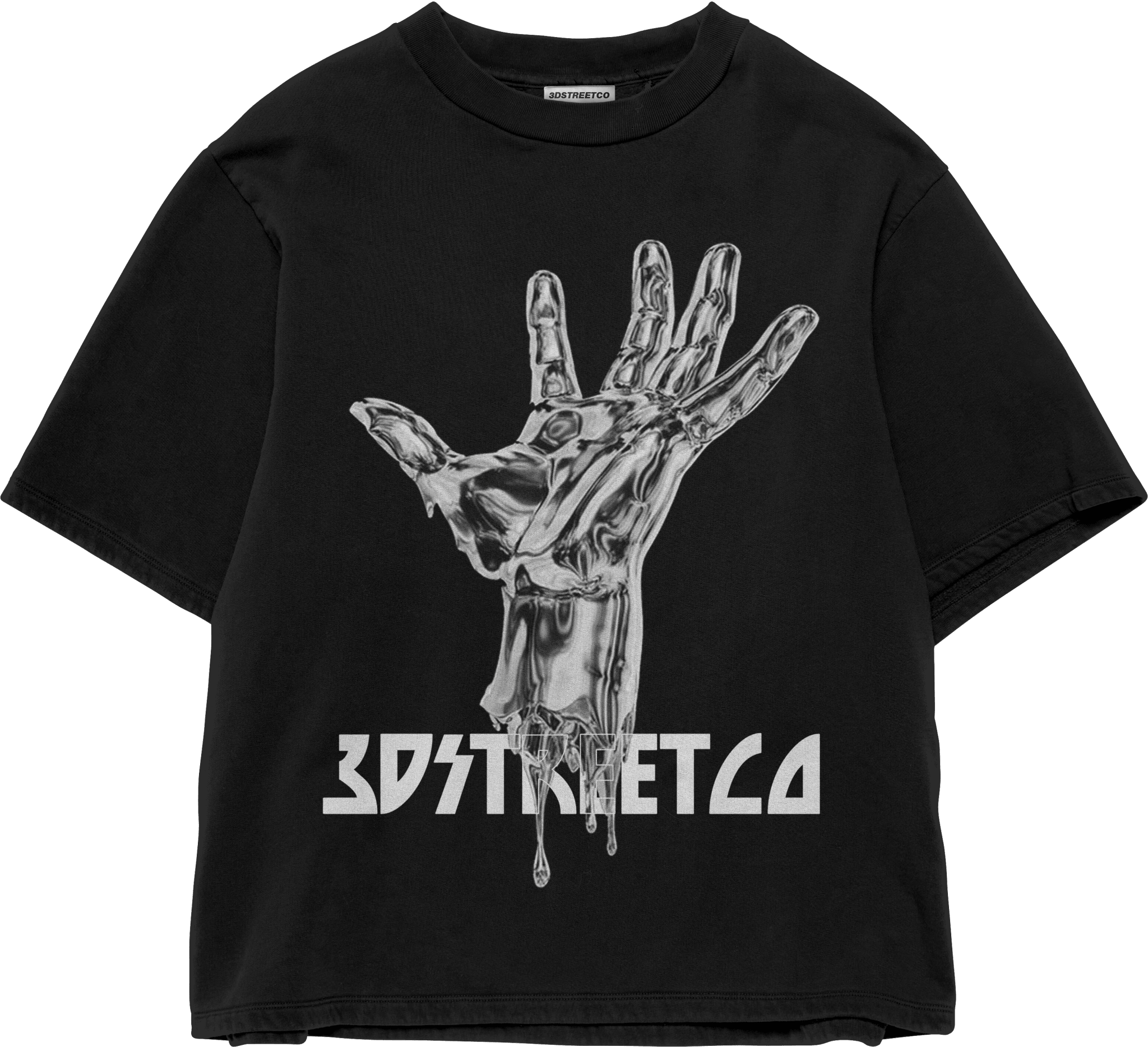 Premium Oversized Tee Mockup - 3DStreetCo