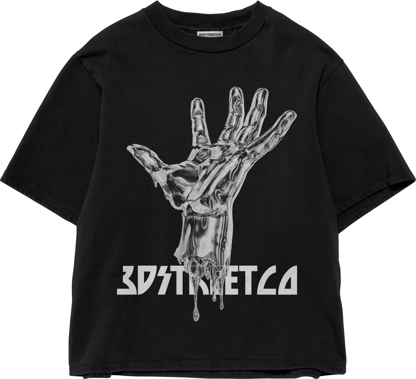 Premium Oversized Tee Mockup - 3DStreetCo