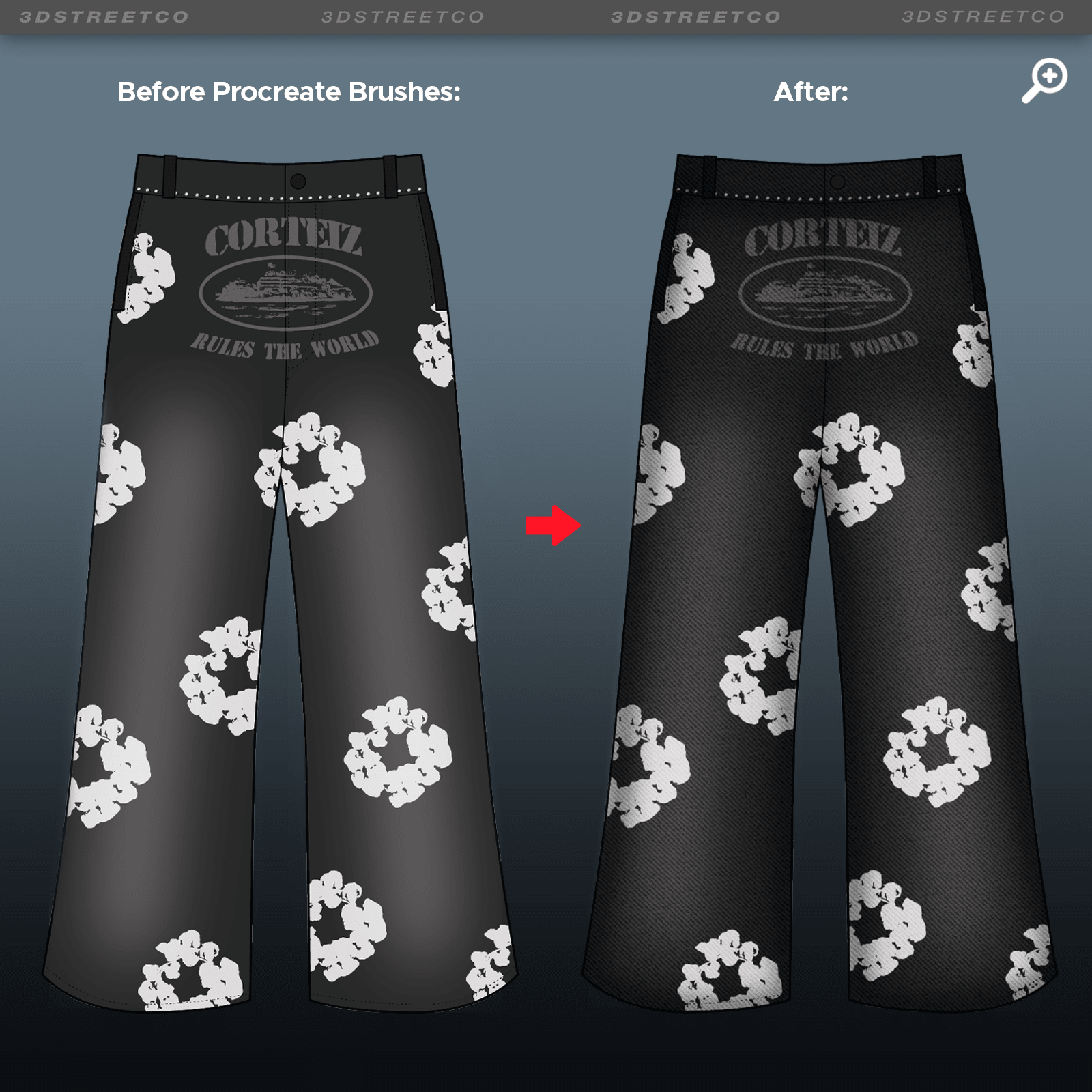 Procreate Complete Clothing Design Bundle - 3DStreetCo