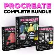 Procreate Complete Clothing Design Bundle - 3DStreetCo