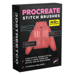 Procreate Stitch Brushes - 3DStreetCo