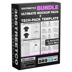 Ultimate Bundle Kit: Mockups & Tech Pack Bundle - 3DStreetCo