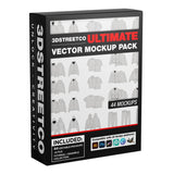 Ultimate Vector Mockup Pack - 3DStreetCo