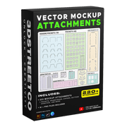 Vector Mockup Clothing Attachments - 3DStreetCo