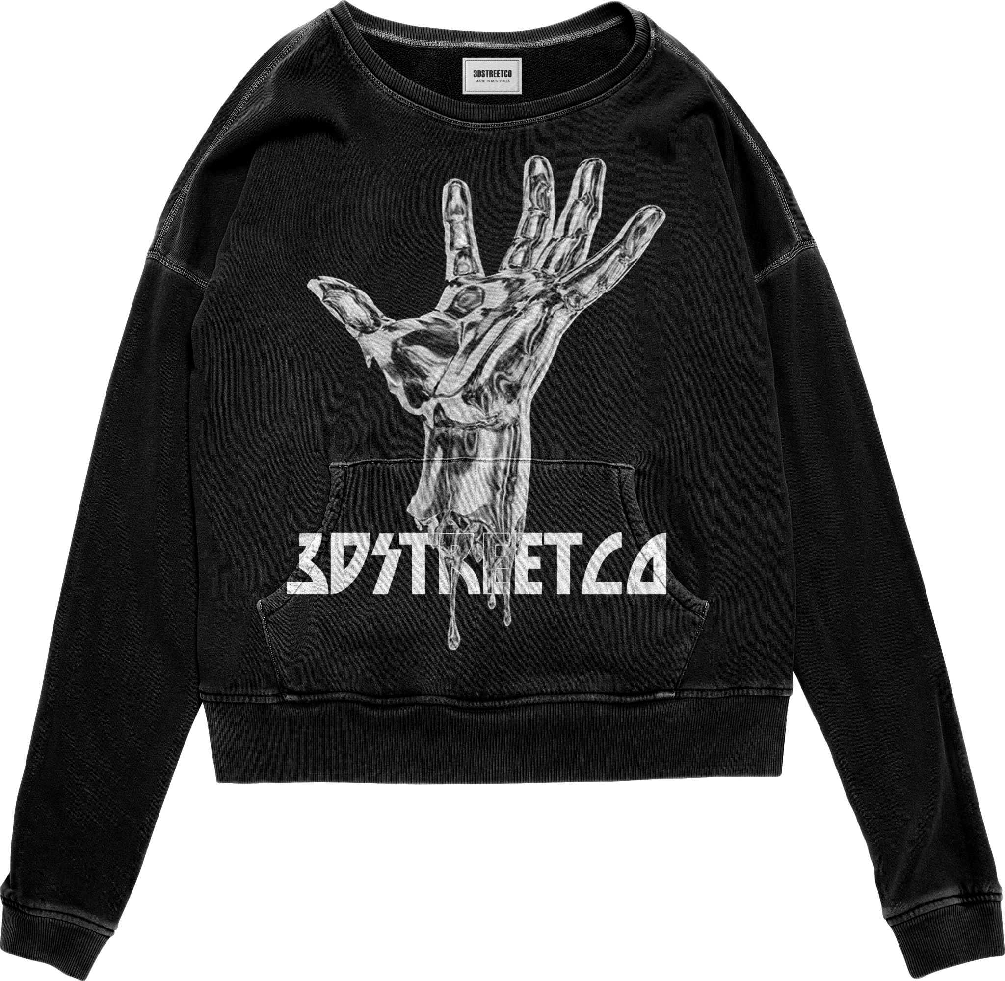 Vintage Crewneck Mockup - 3DStreetCo